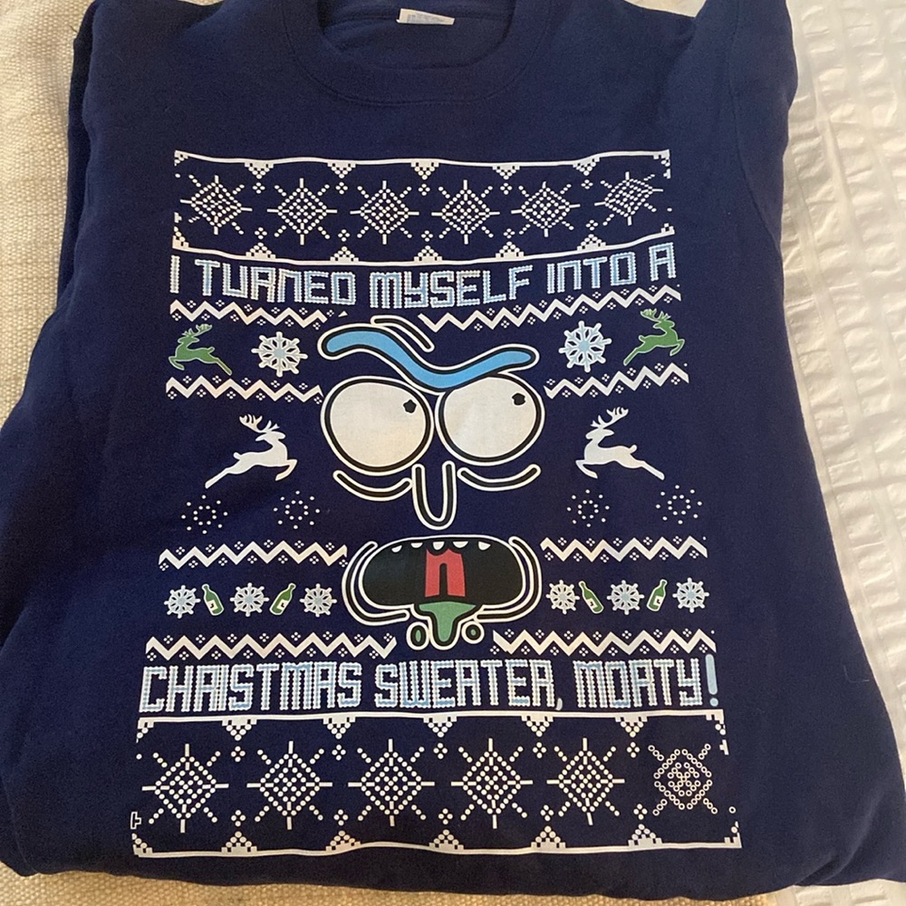Rick & Morty christmas sweater